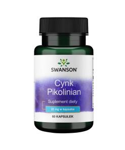 Swanson - SWANSON Cynk (pikolinian) 22mg 60 kaps
