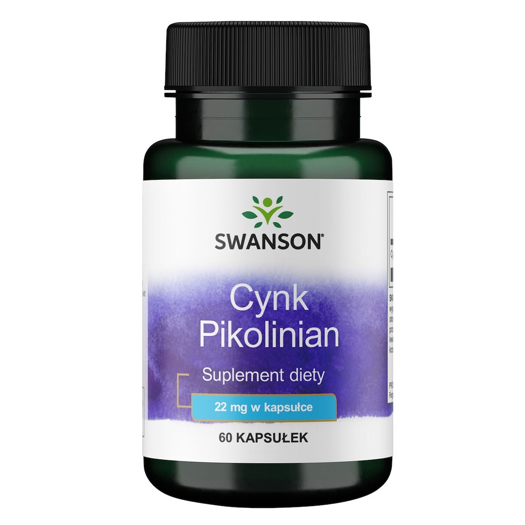 Swanson - SWANSON Cynk (pikolinian) 22mg 60 kaps
