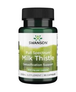 Swanson - SWANSON FS Milk Thistle 500mg 30 kaps
