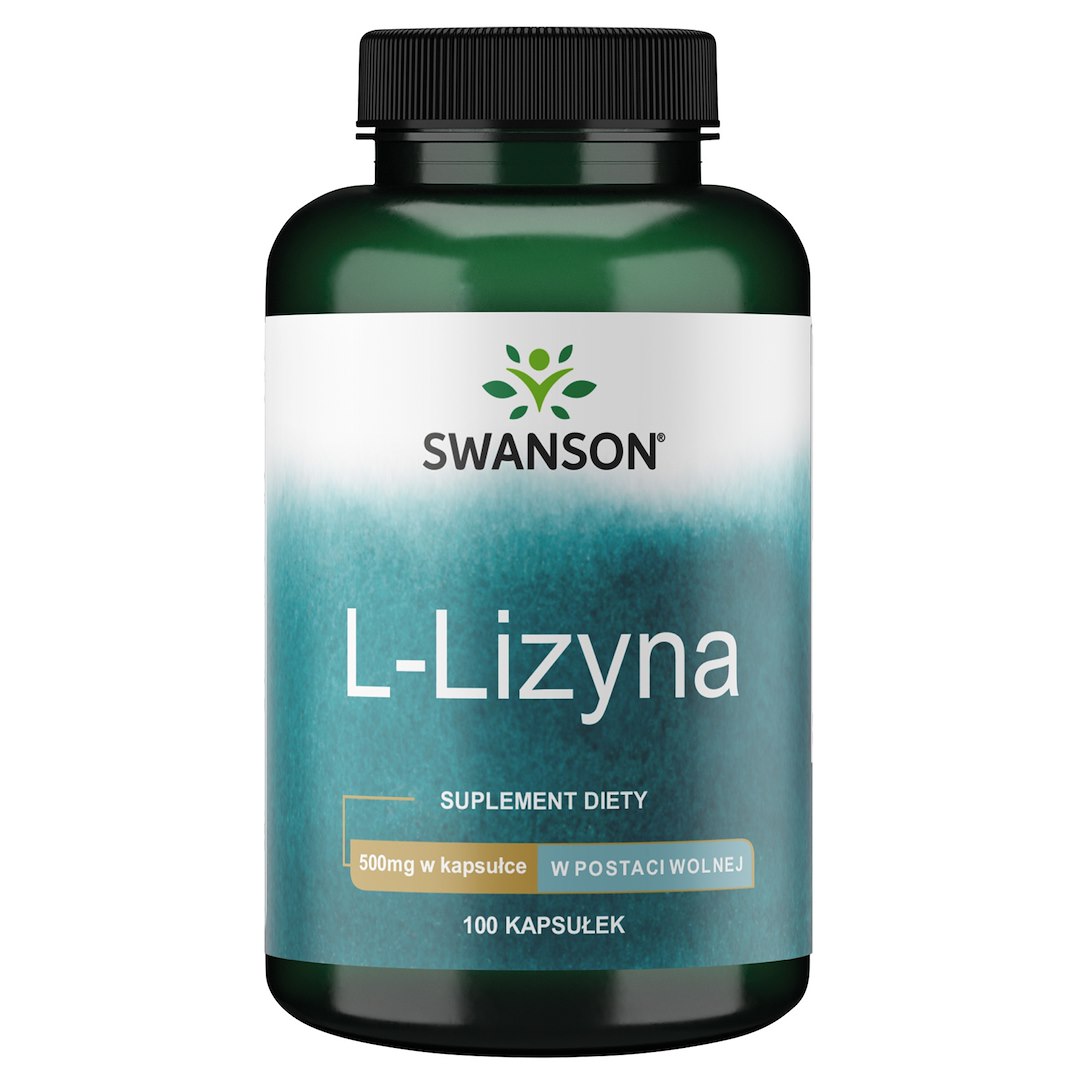 Swanson - SWANSON L-Lizyna 500mg 100kaps