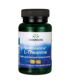 Swanson - SWANSON L-Teanina 100mg 60 kaps.