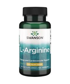 Swanson - SWANSON L-arginina 500mg 100kaps