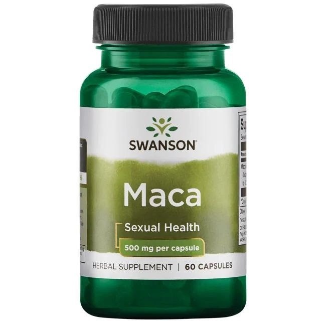 Swanson - SWANSON Maca extract 500mg 60 kaps