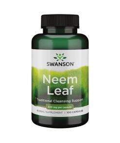 Swanson - SWANSON Neem Leaf 500mg 100 kaps