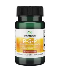Swanson - SWANSON Witamina B-6 20mg 60 kaps