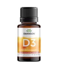 Swanson - SWANSON Witamina D-3 w p³ynie 29