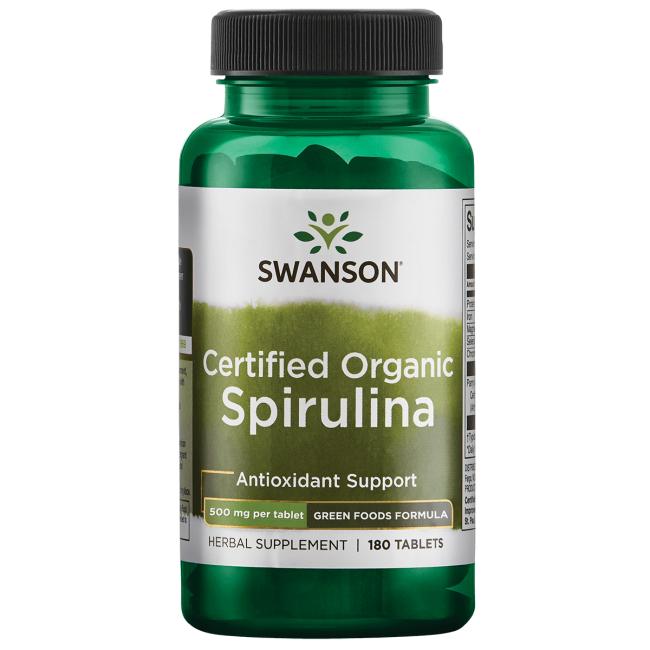 Swanson - Spirulina - 180 tablets