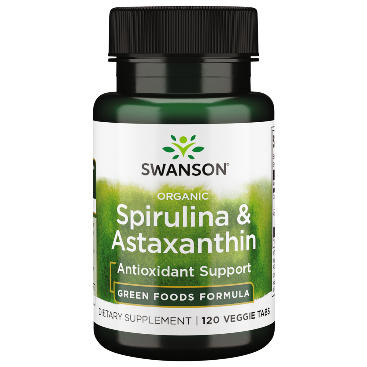 Swanson - Spirulina & Astaxanthin - 120 veggie tablets