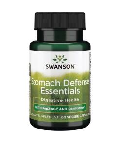 Swanson - Stomach Defense Essentials with PepZinGI and Comforteze - 60 vcaps