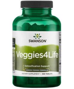 Swanson - Veggies4Life - 300 tabs