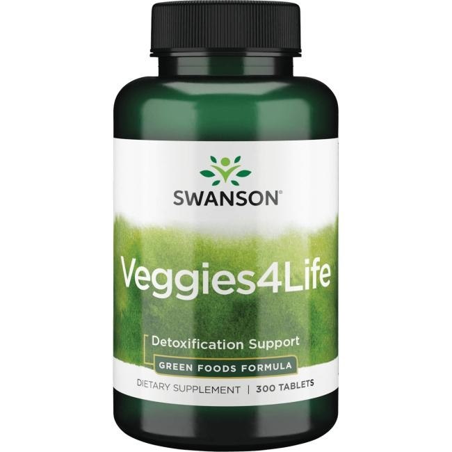 Swanson - Veggies4Life - 300 tabs