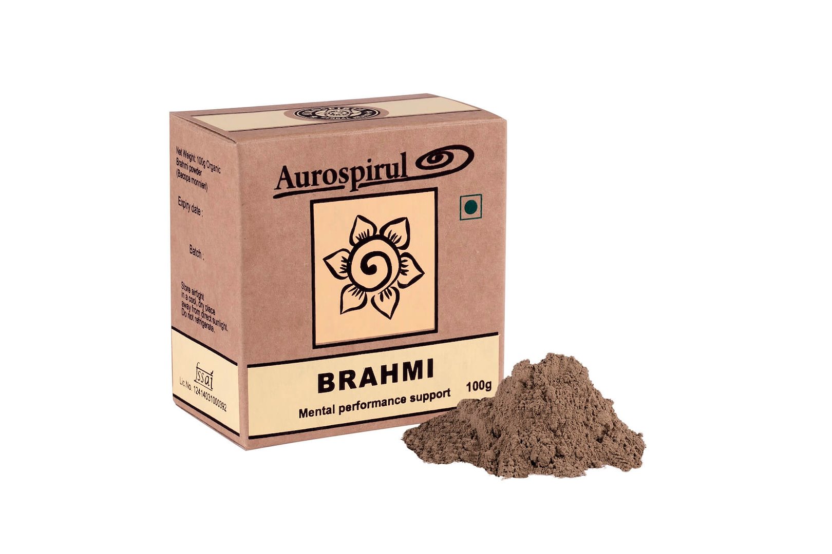 Aurospirul - AUROSPIRUL Brahmi Powder (100 g / 3