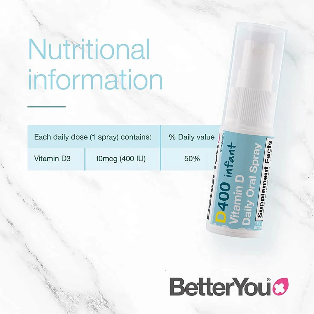 DLux Infant Daily Vitamin D Oral Spray - 15 ml. - Image 3