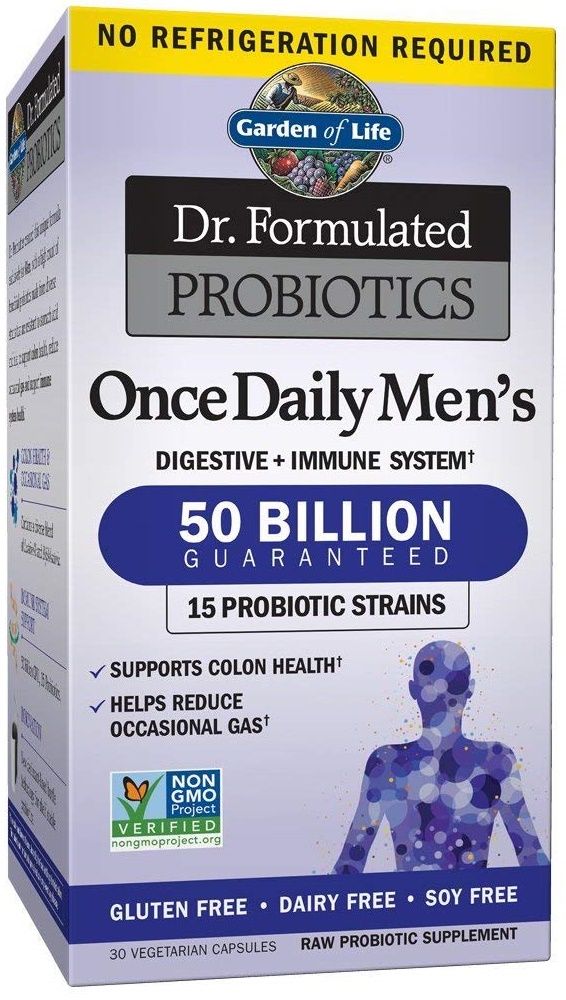 Garden of Life - Dr. Formulated Probiotics Once Daily Men's - 30 vcaps