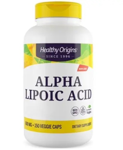 Healthy Origins - HEALTHY ORIGINS Alpha Lipoic Acid 600 mg (150 caps)