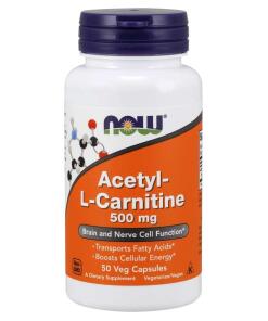 NOW - Acetyl-L-Carnitine 500 mg