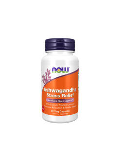 NOW - Ashwagandha Stress Relief - 60 vcaps