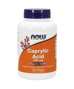NOW - Caprylic Acid 600 mg