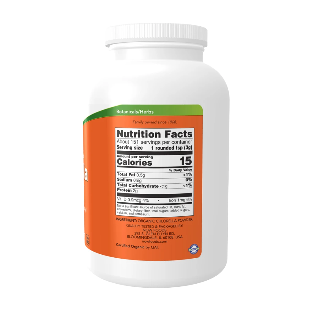 Chlorella, Pó Puro Orgânico - 113g - Image 4