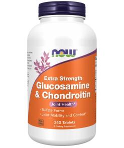 NOW Foods - Glucosamine & Chondroitin Extra Strength - 240 tabs