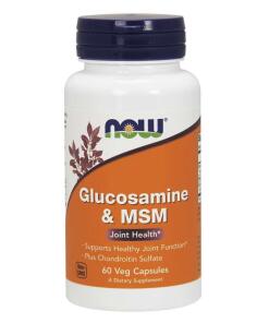 NOW Foods - Glucosamine & MSM - 60 vcaps