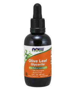 NOW Foods - Olive Leaf Glycerite - 59 ml.