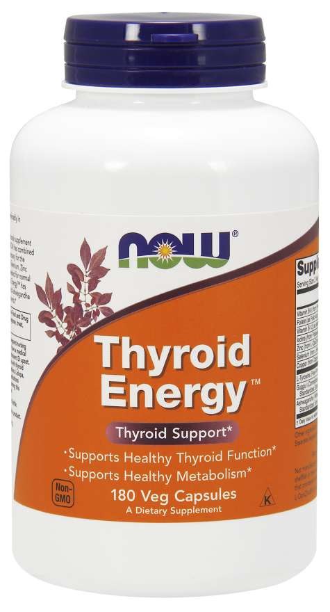 NOW - Thyroid Energy - 180 vcaps