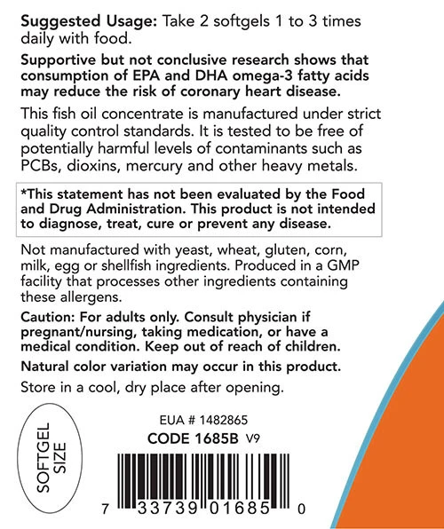 Omega-3 Mini Gels - 180 softgels - Image 5