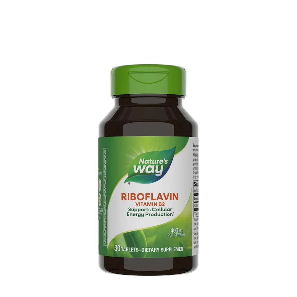Natures Way - Natures Way Riboflavin Vitamin B2 (30 Tablets)