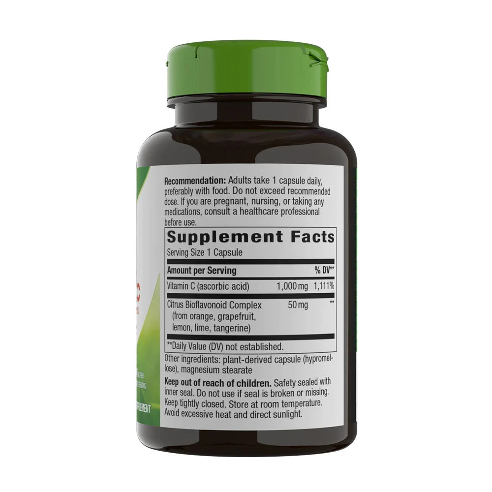 Nature's Way - Vitamina C com Bioflavonoides (100 Cápsulas) - Image 2