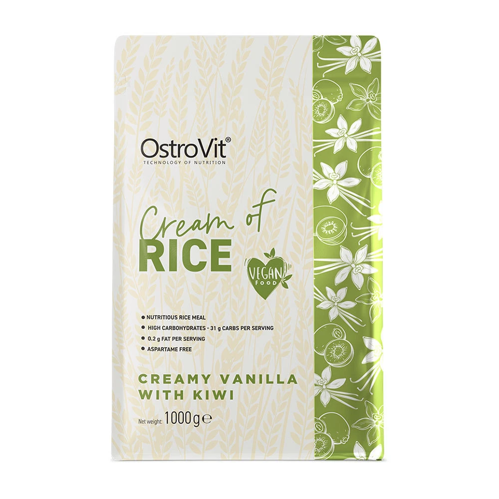 Ostrovit - Creme de Arroz com Baunilha Cremosa e Kiwi - 1000g - Image 6
