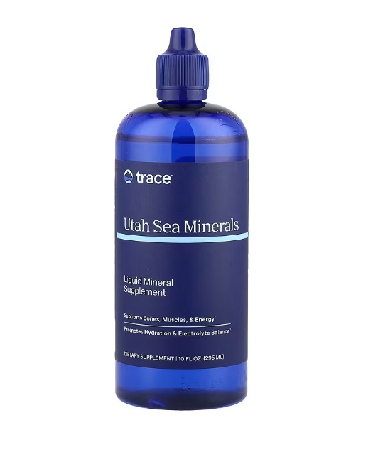 Trace Minerals - Utah Sea Minerals - 296 ml.