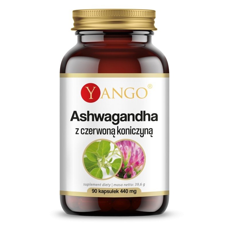 Yango - YANGO Ashwagandha with red clover (90 caps)