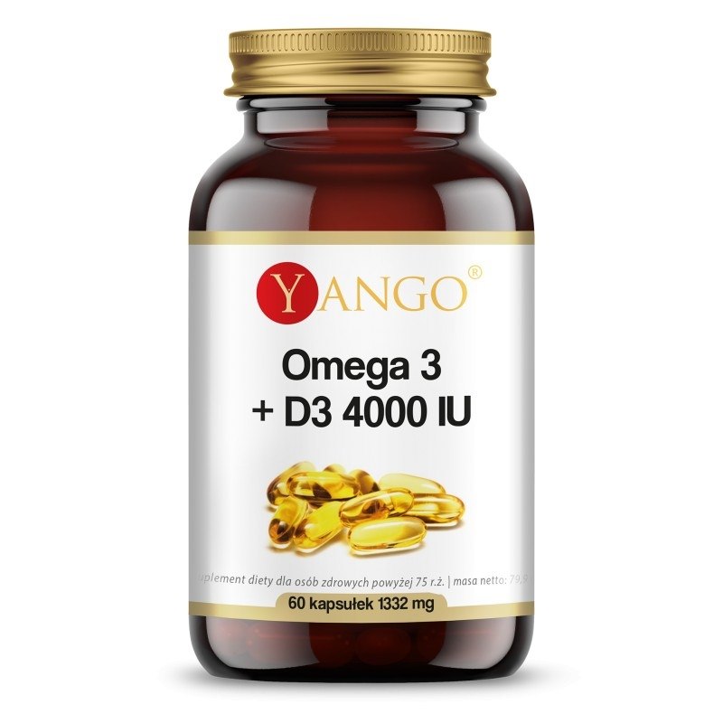Yango - YANGO Omega 3+D3 4000IU (60 caps)