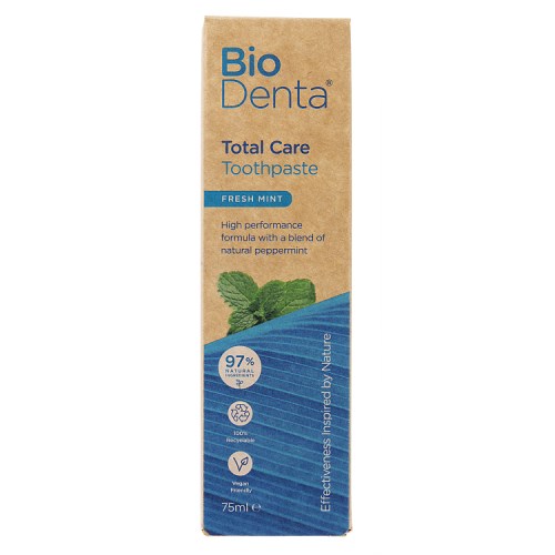 BeConfident - BECONFIDENT BioDenta toothpaste for comprehensive dental care with fresh mint flavour (75 ml)