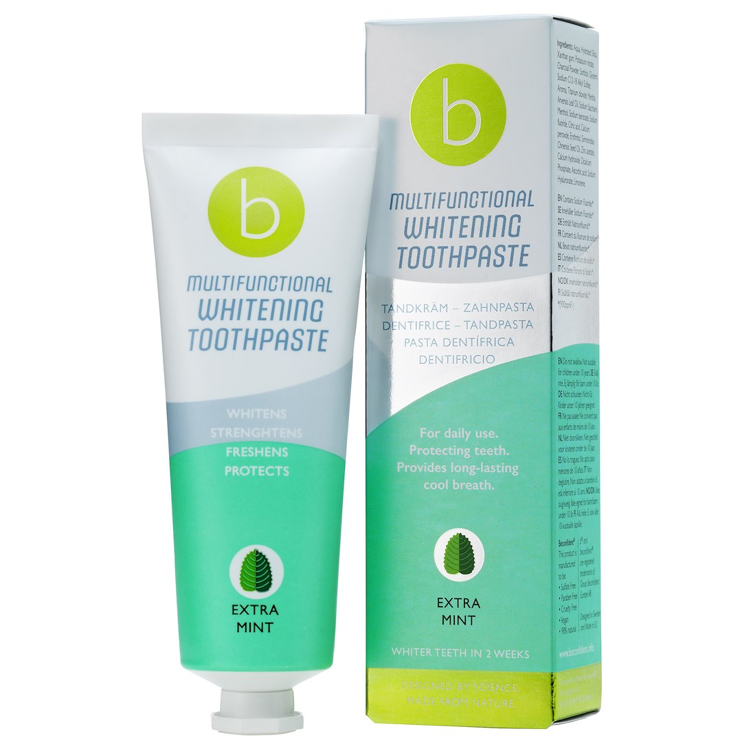 BeConfident - BECONFIDENT Multifunctional whitening toothpaste with strong mint flavour (75 ml)