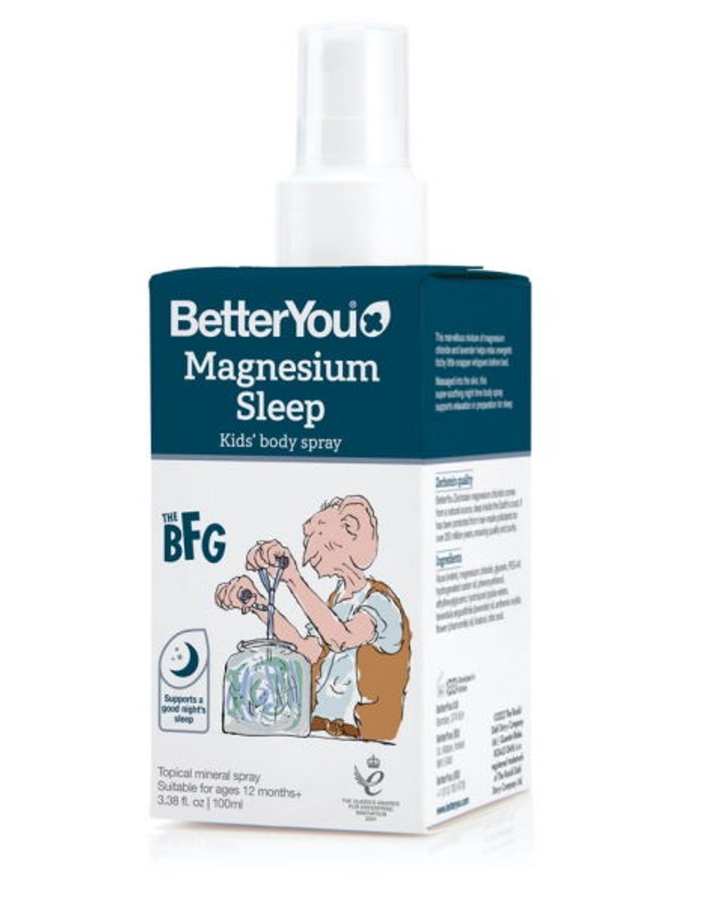 BetterYou - Magnesium Sleep Kids' Body Spray - 100 ml.