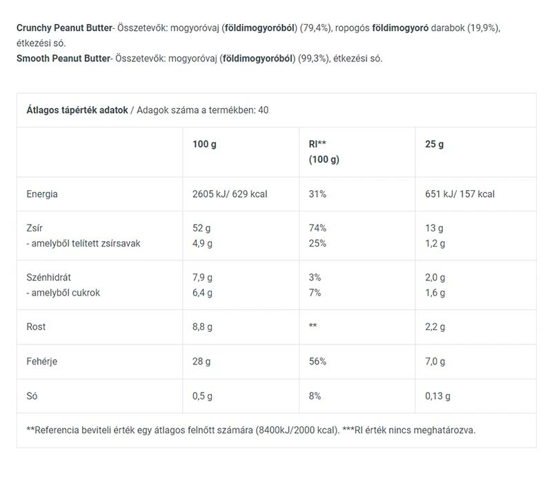 Manteiga de amendoim, crocante - 1000g - Image 6