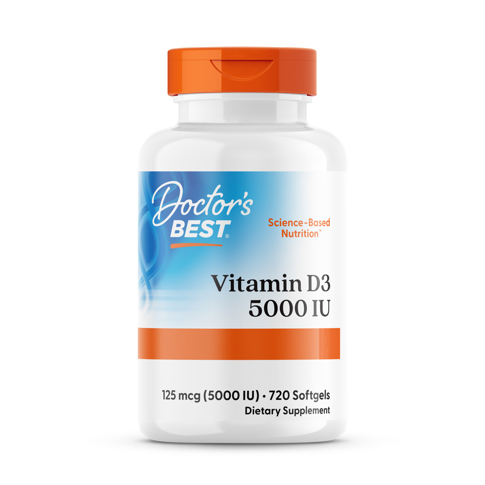 Vitamina D3, 5000 IU - 720 softgels - Image 4