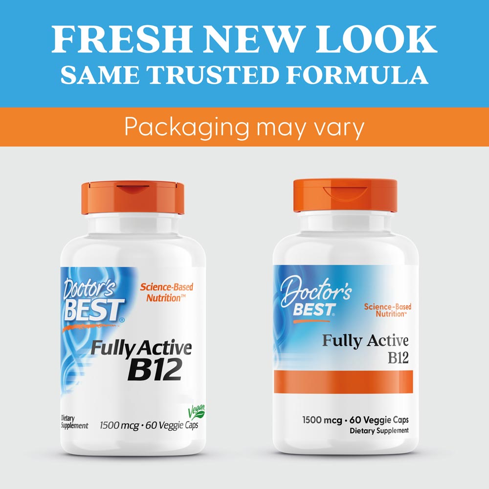 Totalmente ativo B12, 1500mcg - 60 vcaps - Image 5