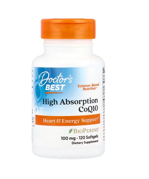 Doctor's Best - High Absorption CoQ10 with BioPerine