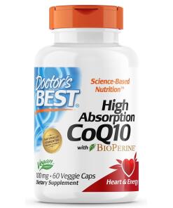Doctor's Best - High Absorption CoQ10 with BioPerine