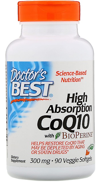 Doctor's Best - High Absorption CoQ10 with BioPerine