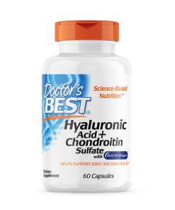 Doctor's Best - Hyaluronic Acid + Chondroitin Sulfate with BioCell Collagen - 60 caps