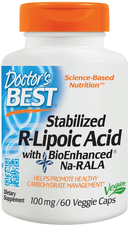 Doctor's Best - Stabilized R-Lipoic Acid with Na-RALA