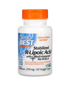 Doctor's Best - Stabilized R-Lipoic Acid with Na-RALA