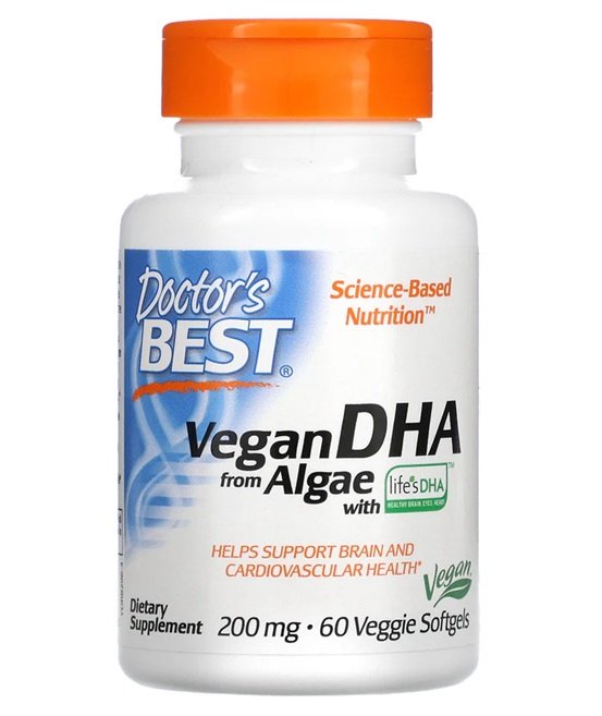 Doctor's Best - Vegan DHA from Algae