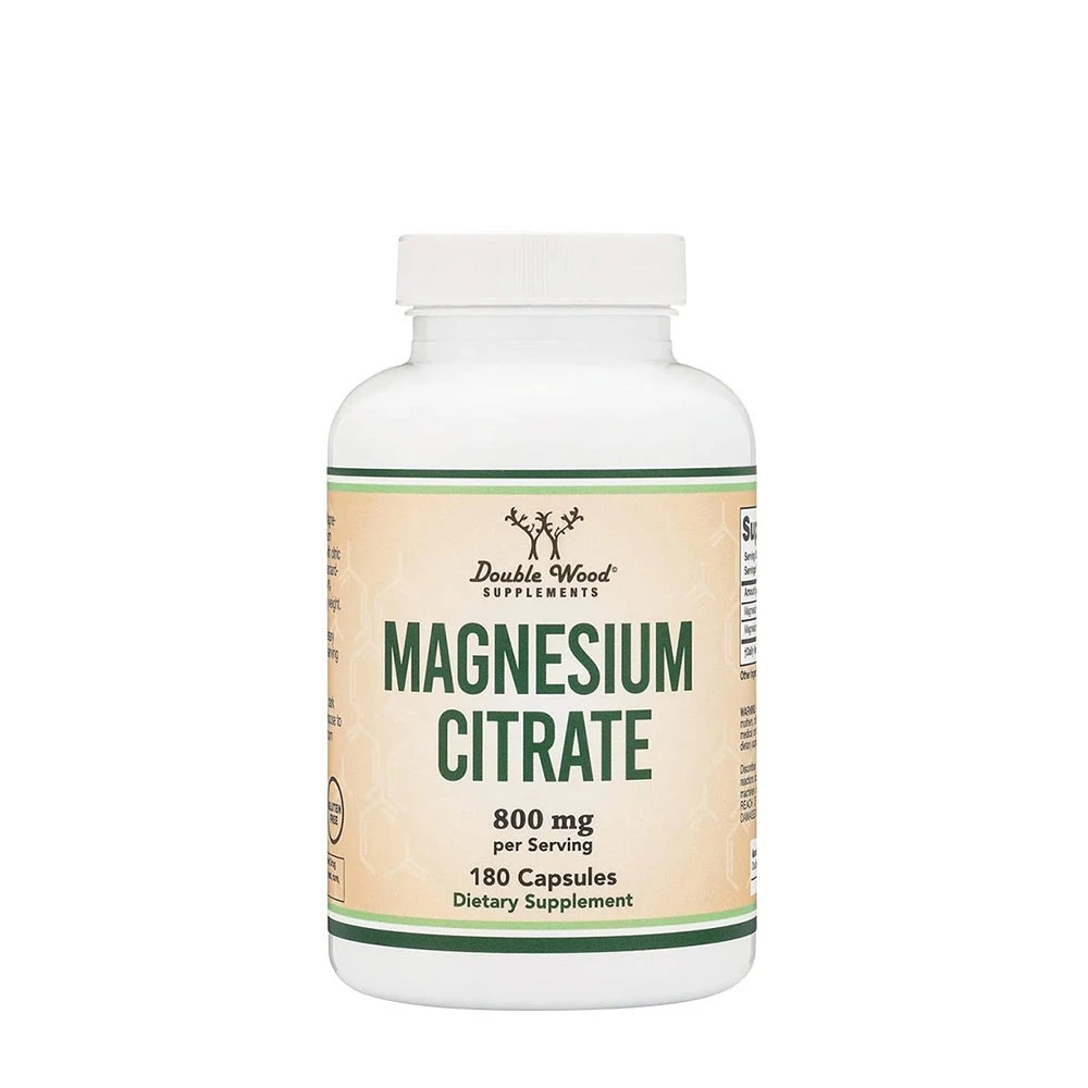 Double Wood Supplements - Double Wood Supplements Magnesium Citrate (180 Capsules)