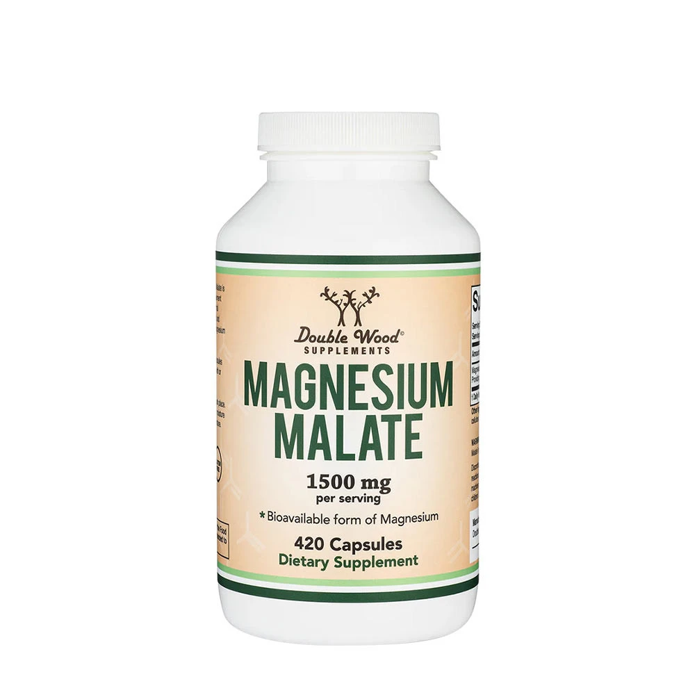 Double Wood Supplements - Double Wood Supplements Magnesium Malate (420 Capsules)