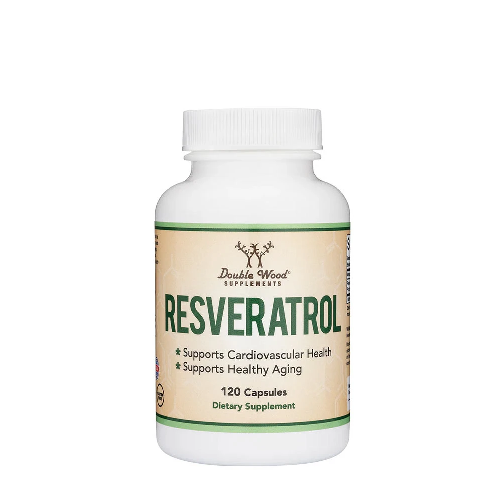 Double Wood Supplements - Double Wood Supplements Resveratrol (120 Capsules)